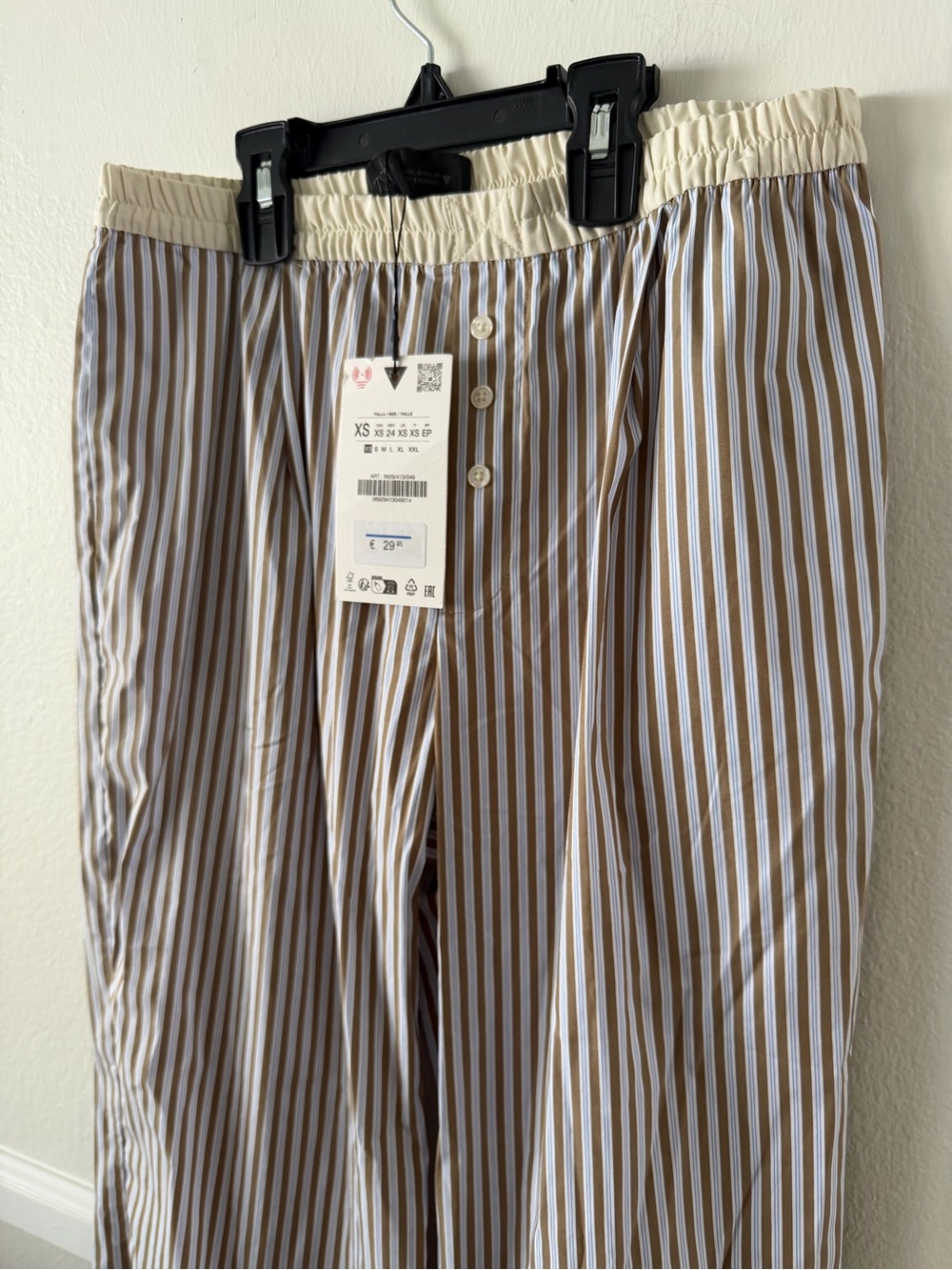 ZARA Pull-on Striped Pants